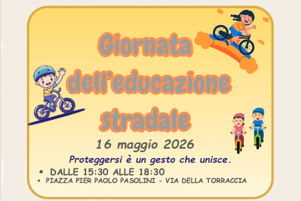 immagine giornata educazione stradale